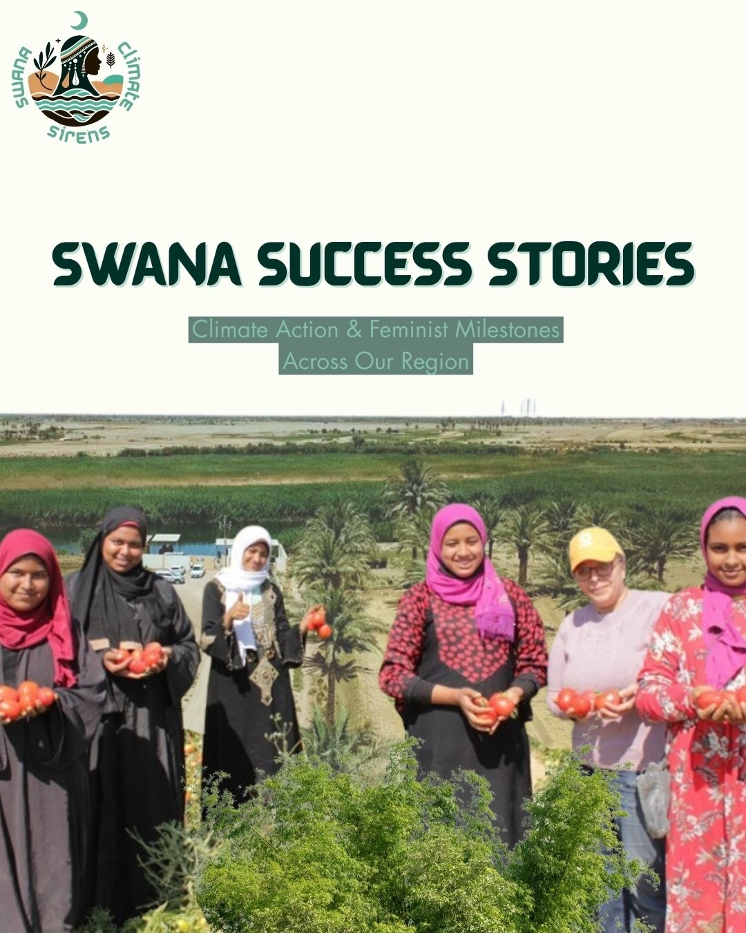 There is struggle in our region, but there is also strategy, brilliance, and success. 

Women across SWANA are leading climate action in ways that uplift communities and protect the earth. 

This side deserves to be seen too. Let&rsquo;s experience a