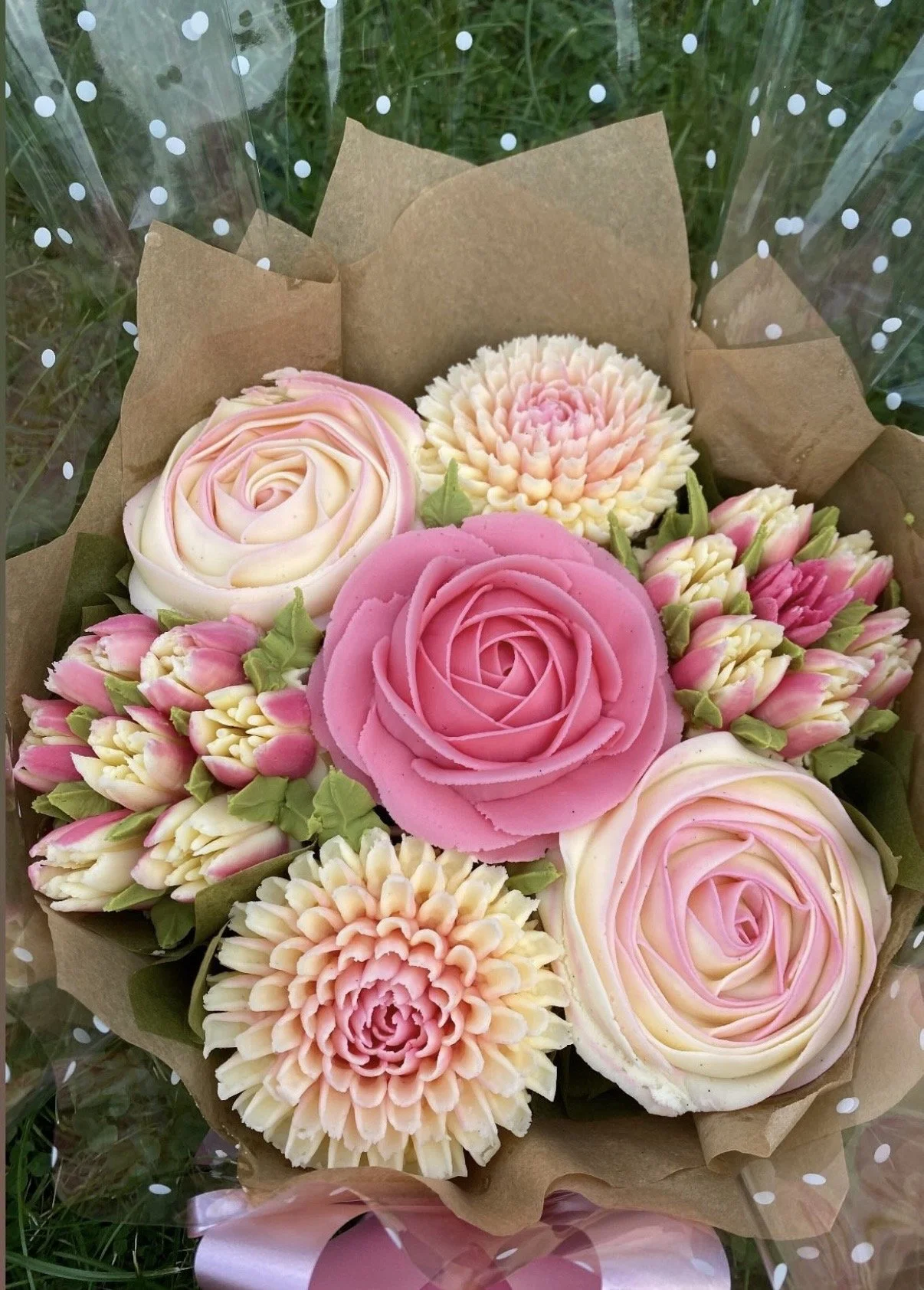 Cupcake Floral Bouquet