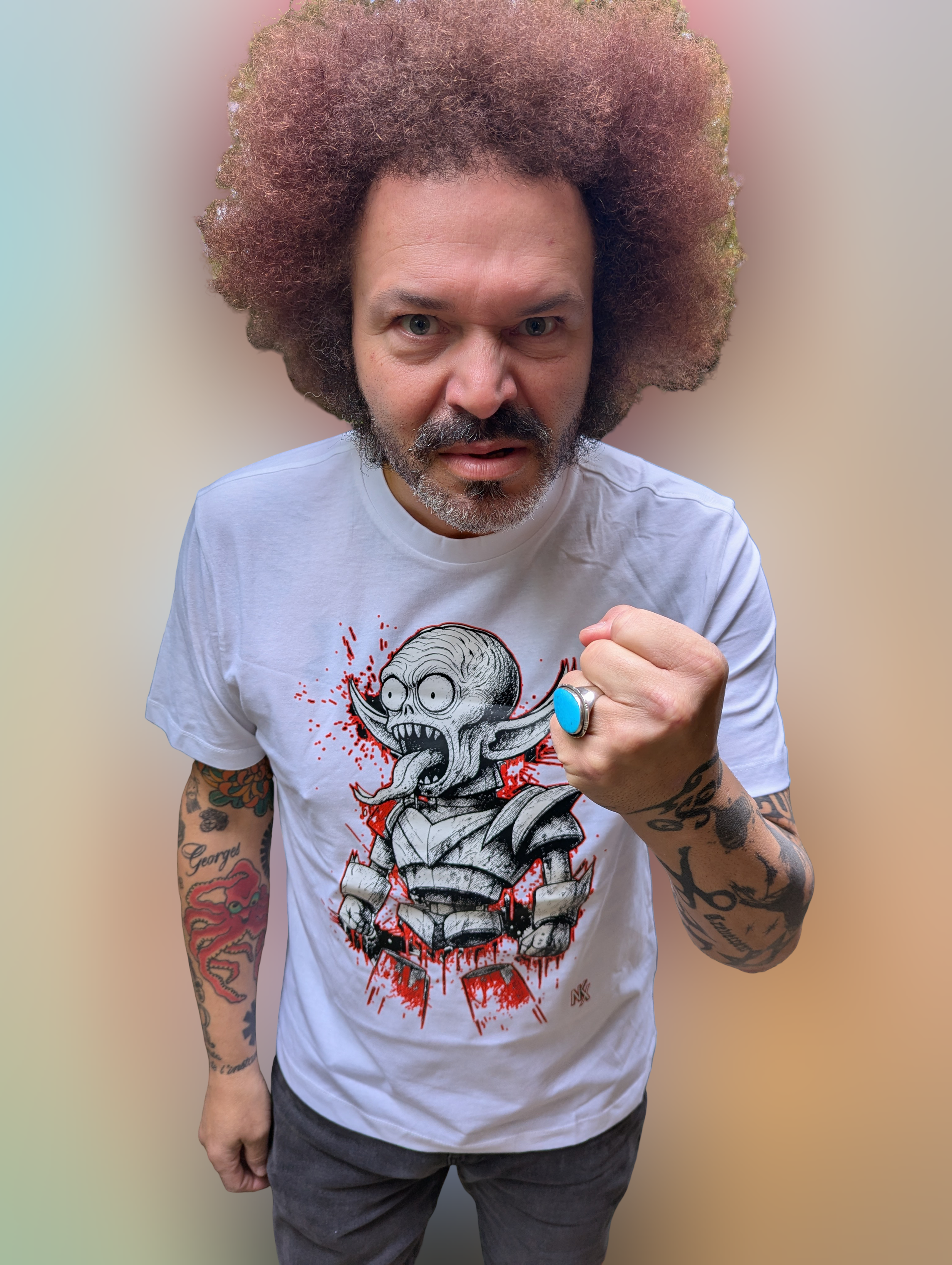 T-shirt "ALIEN FREAKOUT" – Illustration originale NKX