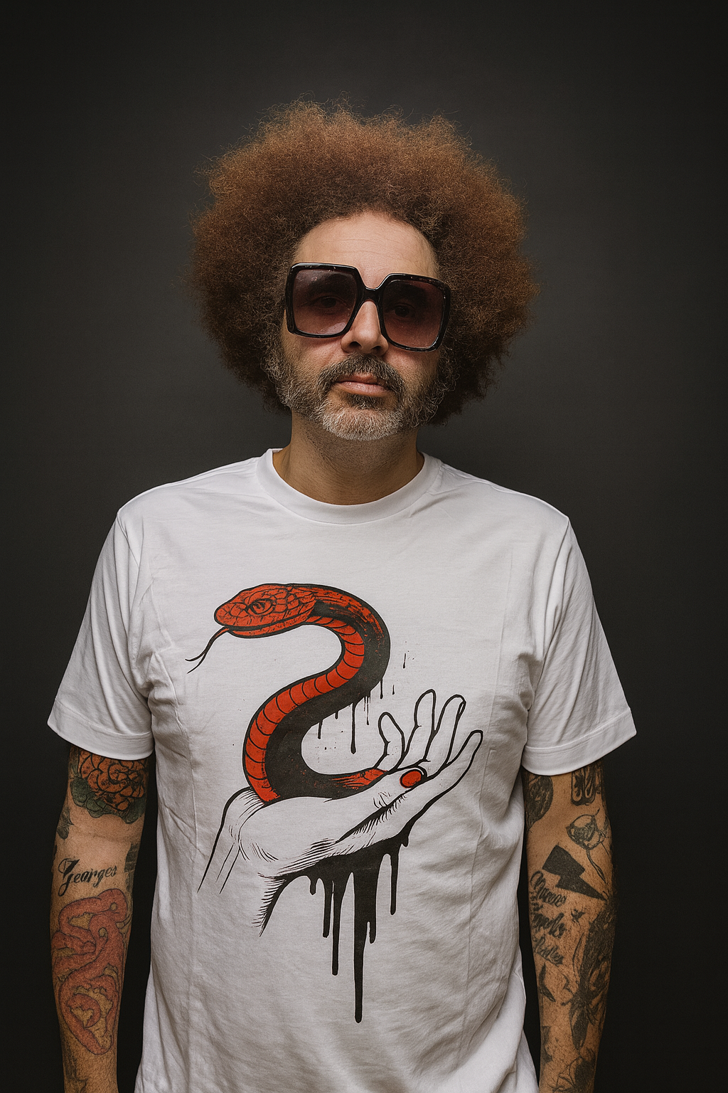 T-shirt "SERPENS MANUS" – Illustration originale NKX