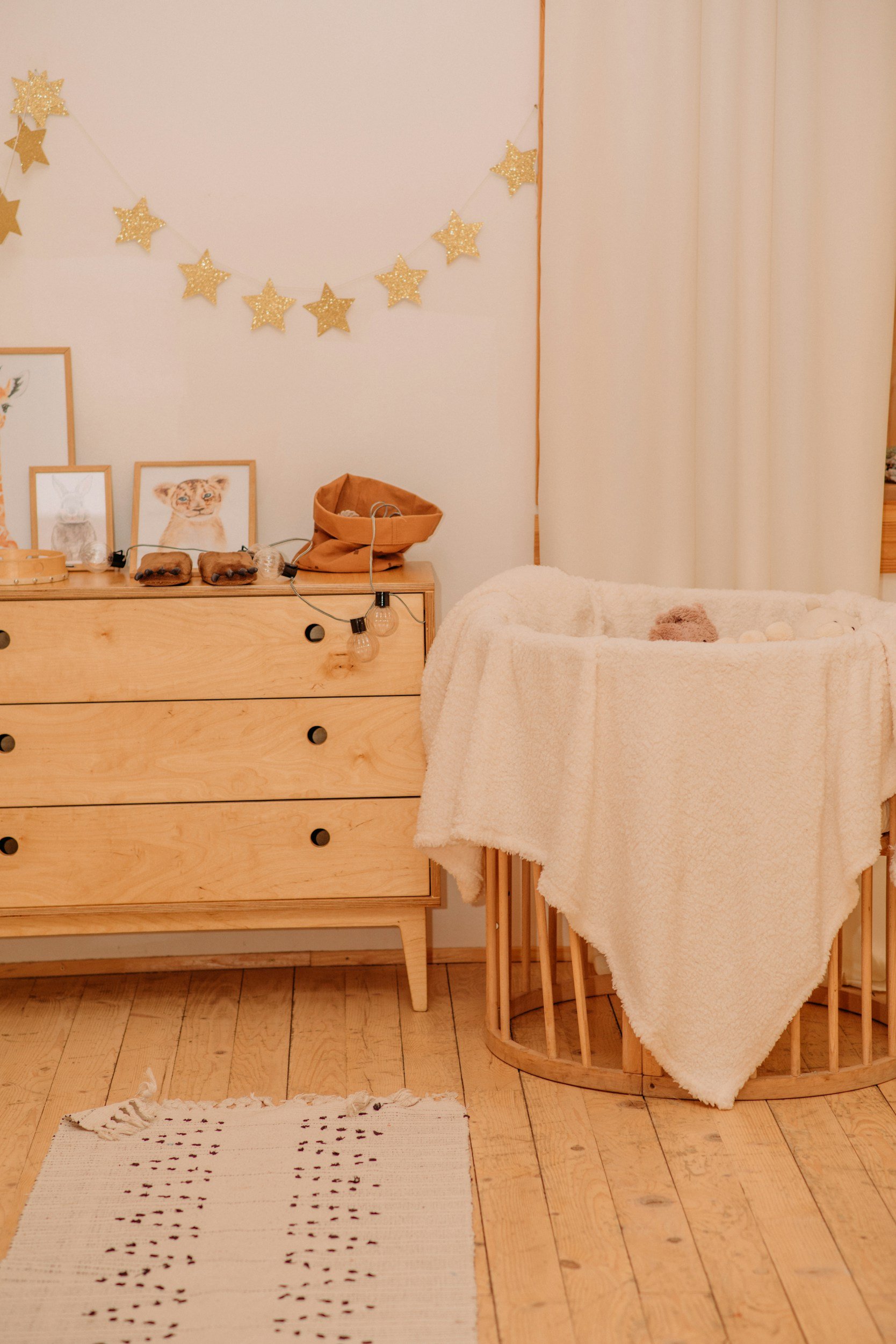 How I’m Prepping Our Nursery Without a Closet (and Keeping It Simple)