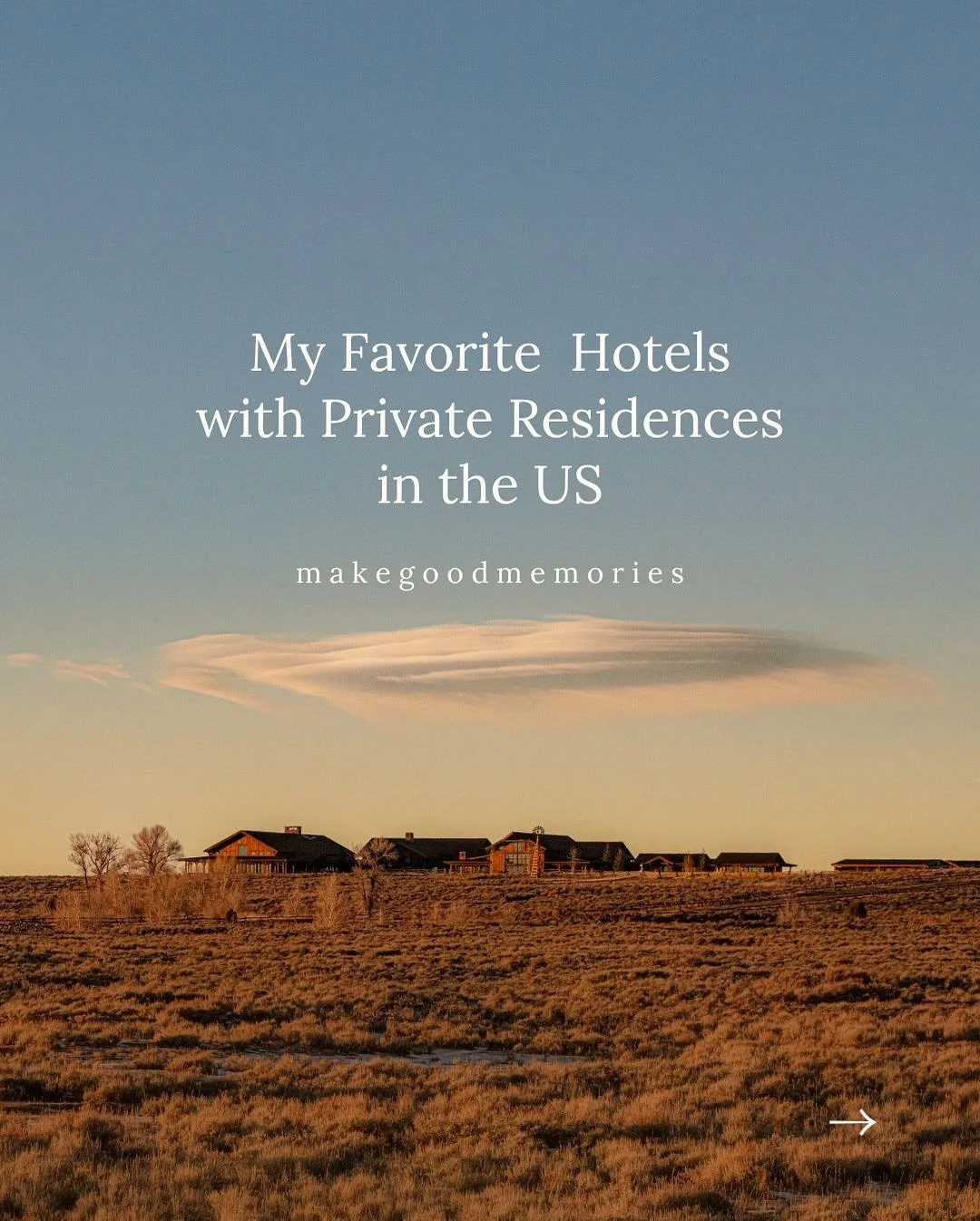 Villas with hotel service, does it get any better? I can help you find cozy U.S. villas, family-sized cabins, and ranch retreats that bring space, comfort, and ease together in one beautiful, elevated stay (...with someone else doing the dishes)

Thi