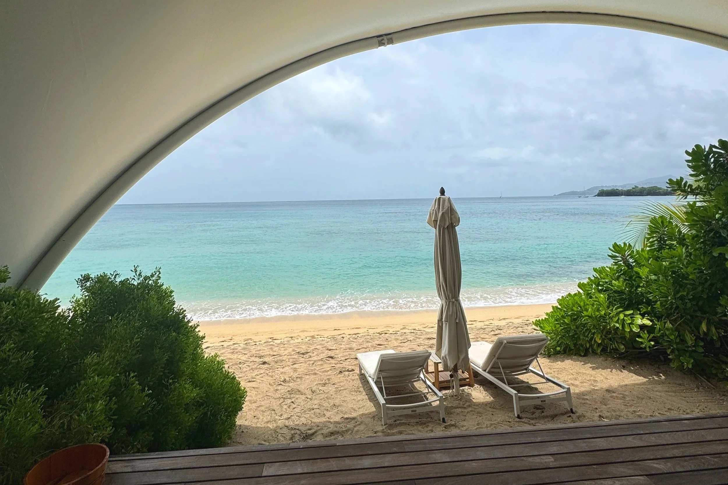 Right on the beach at Silversands Beach House