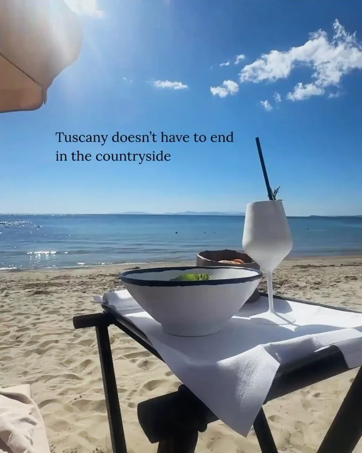 I've been coming to Tuscany since my boys were small. Somehow, I&rsquo;d never thought to end the trip by the sea.

This time, I did.

I spent a few days on the Maremma coast at The Sense Experience Resort, and it made me look at Tuscany a little dif
