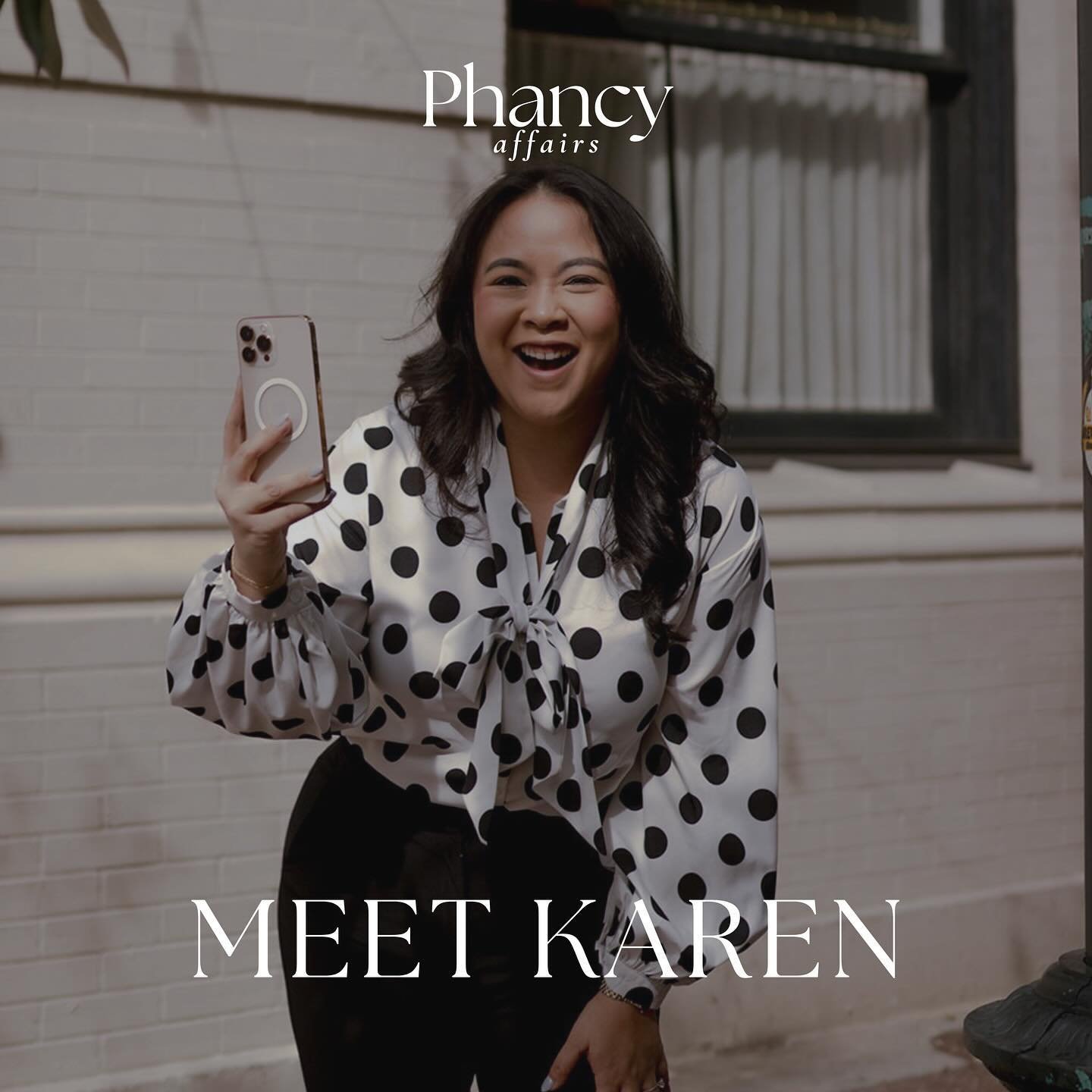 ✨ Introducing the visionary behind Phancy Affairs, Karen Phan! 

As the heart and soul of our creative journey, I will bring flair, finesse, and a touch of magic to every creation. Join me as we embark on a captivating adventure filled with style, in