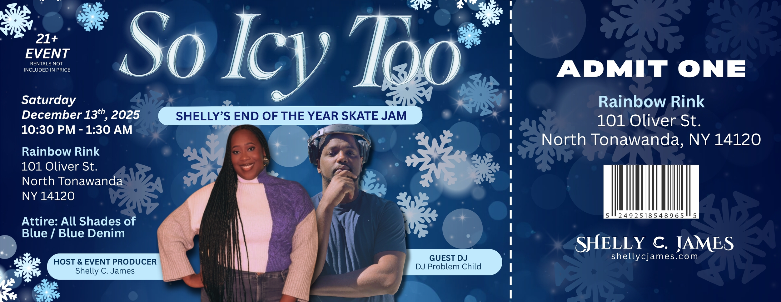 Shelly’s End of the Year Skate Jam: So Icy Edition