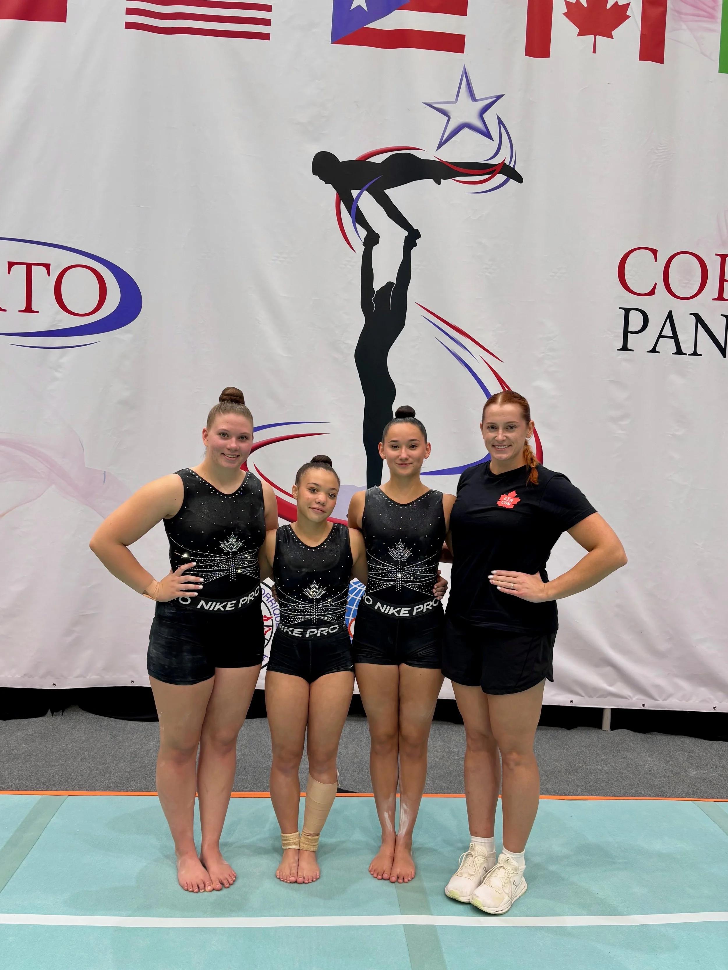 Saskatchewan Acro Trio Wins Gold at the Pan Am Championships