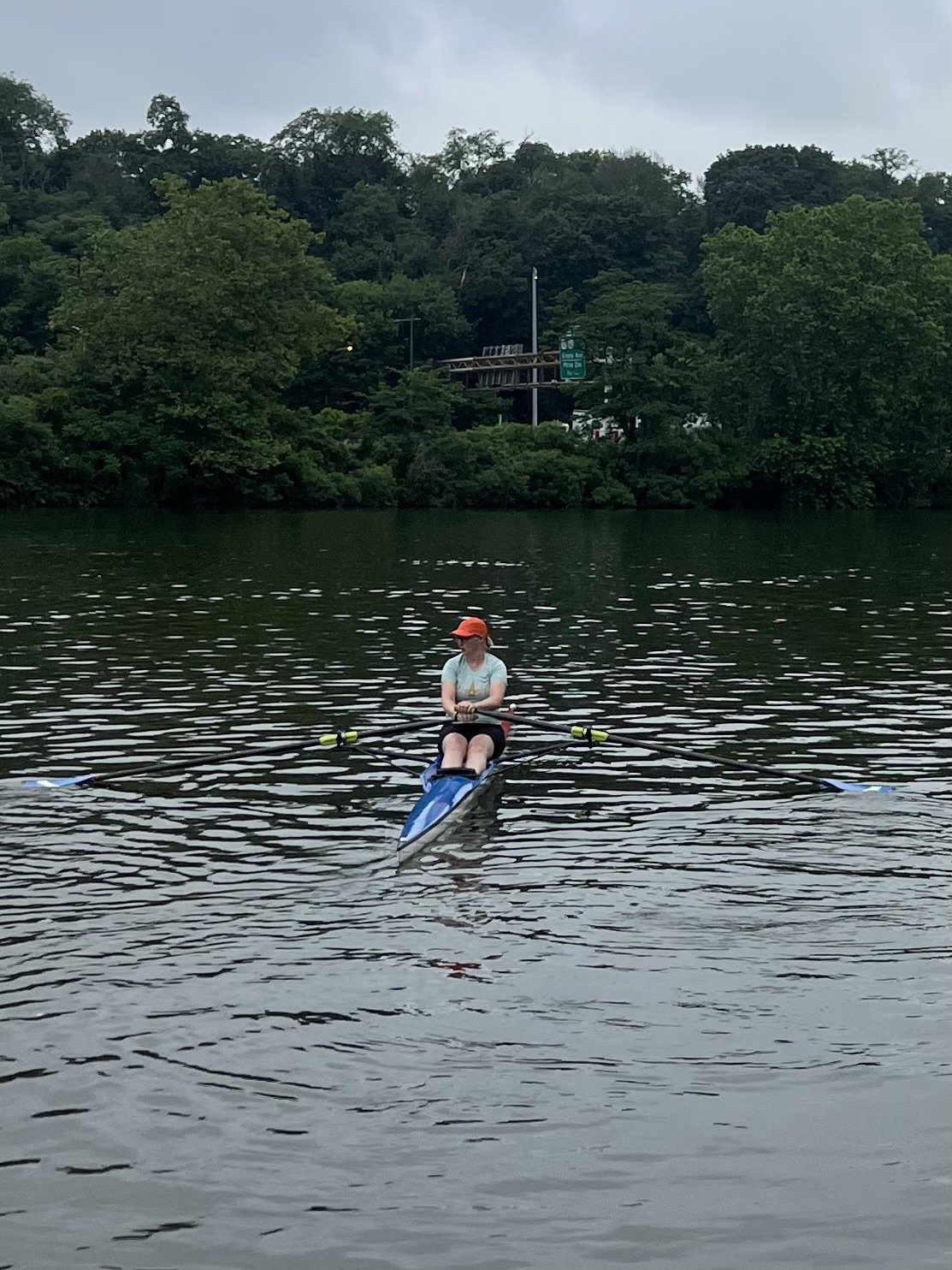 Learning to row!