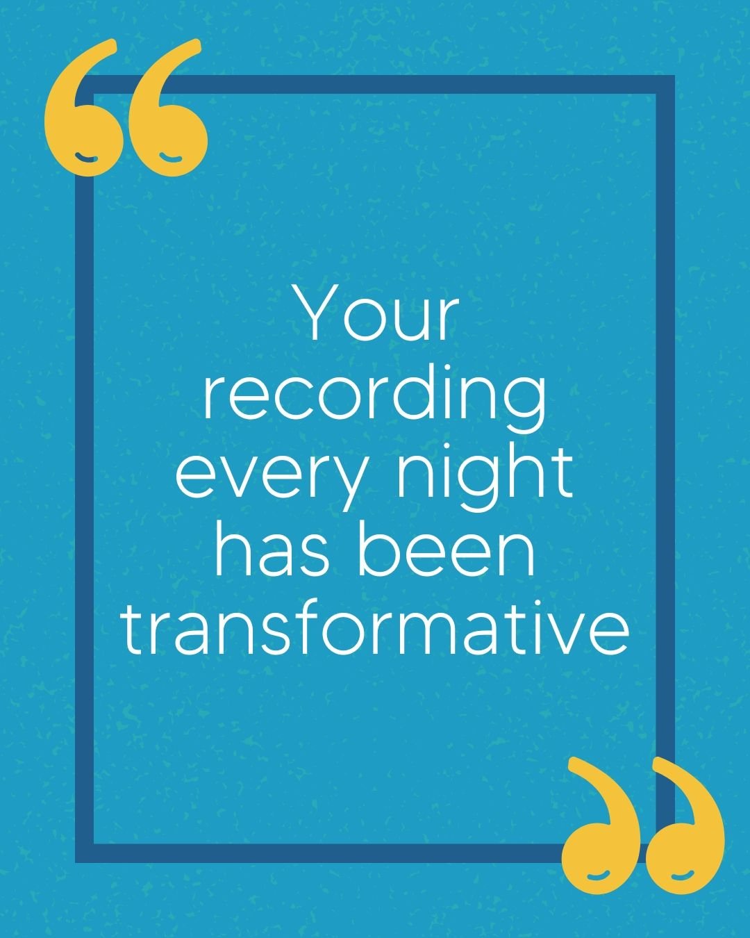 For each of my clients I write a 'wordweave' from scratch with them in mind utilising hypnotic language and NLP. I ask them to listen to it every night before bed. 

This is what one of my clients kindly messaged me this week. 

Curious? If you'd lik