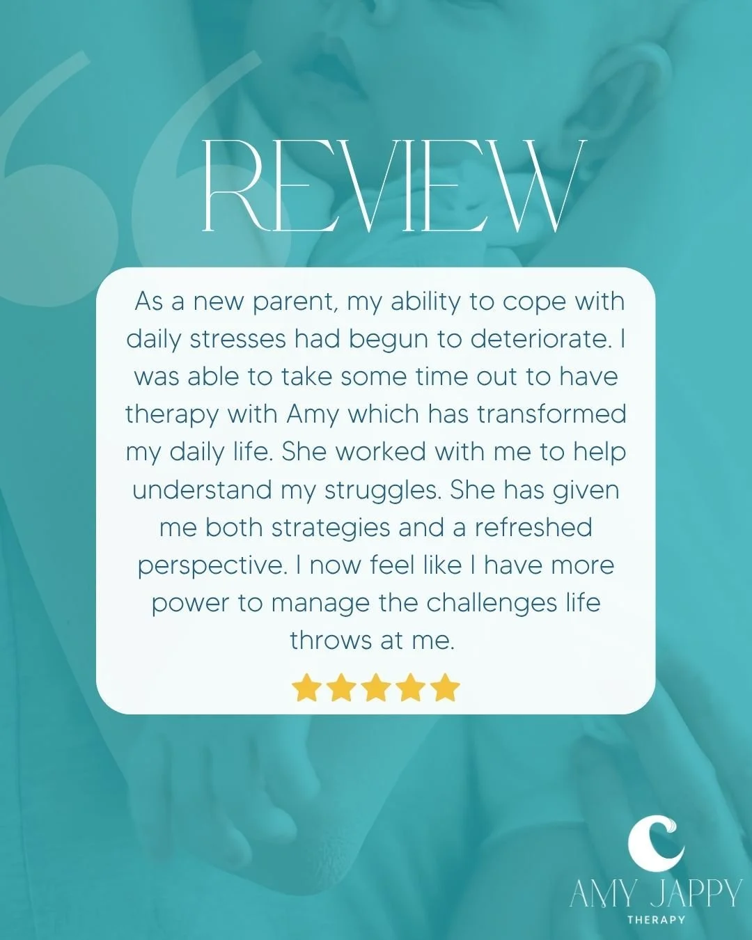 Thank you so much to my client for this lovely review 💛

I truly enjoy working with parents and supporting them through those tougher moments. 

Navigating life as a new parent can be challenging, often bringing up unexpected emotions along the way.