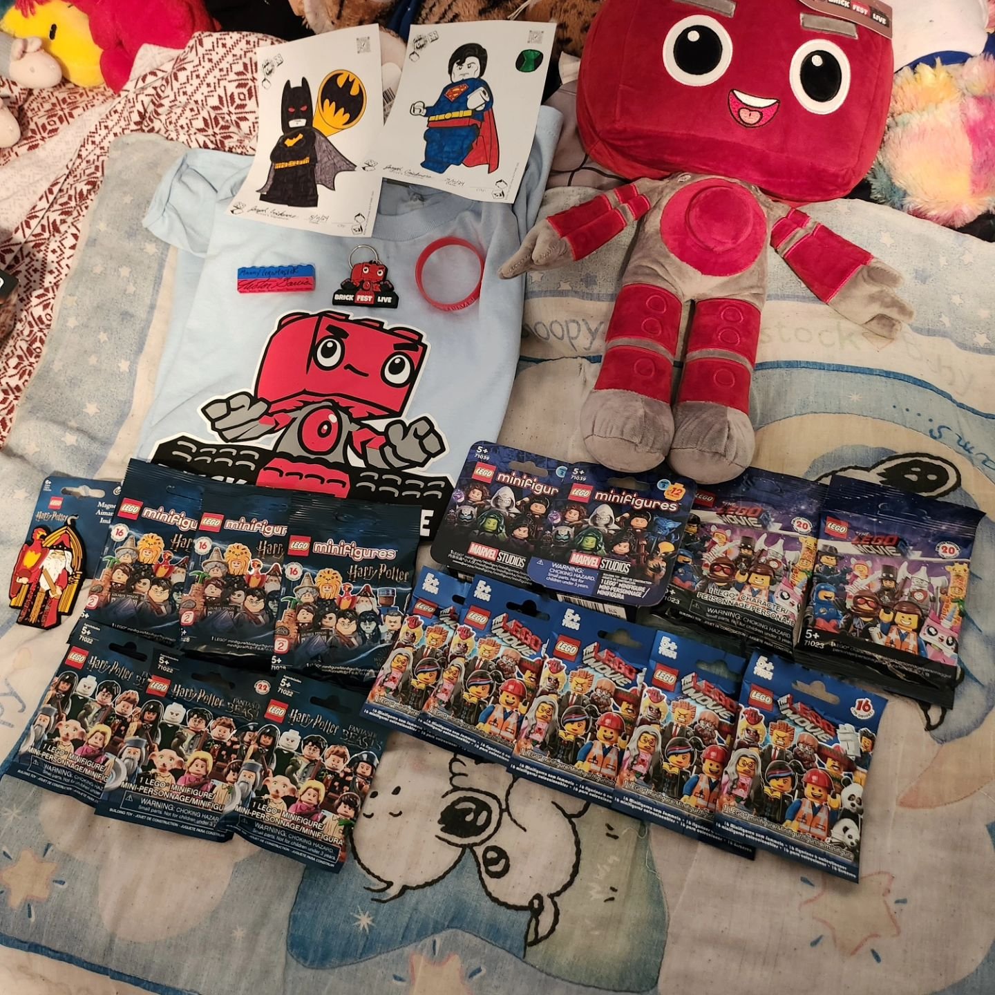 Today was a day trip to the BrickFest Live event at the Hartford Convention Center. My family and I saw Lego statues, met 2 contestants of the TV show Lego Masters, and found a bunch of old minifigures. 

Comment below on predictions for the minifigs