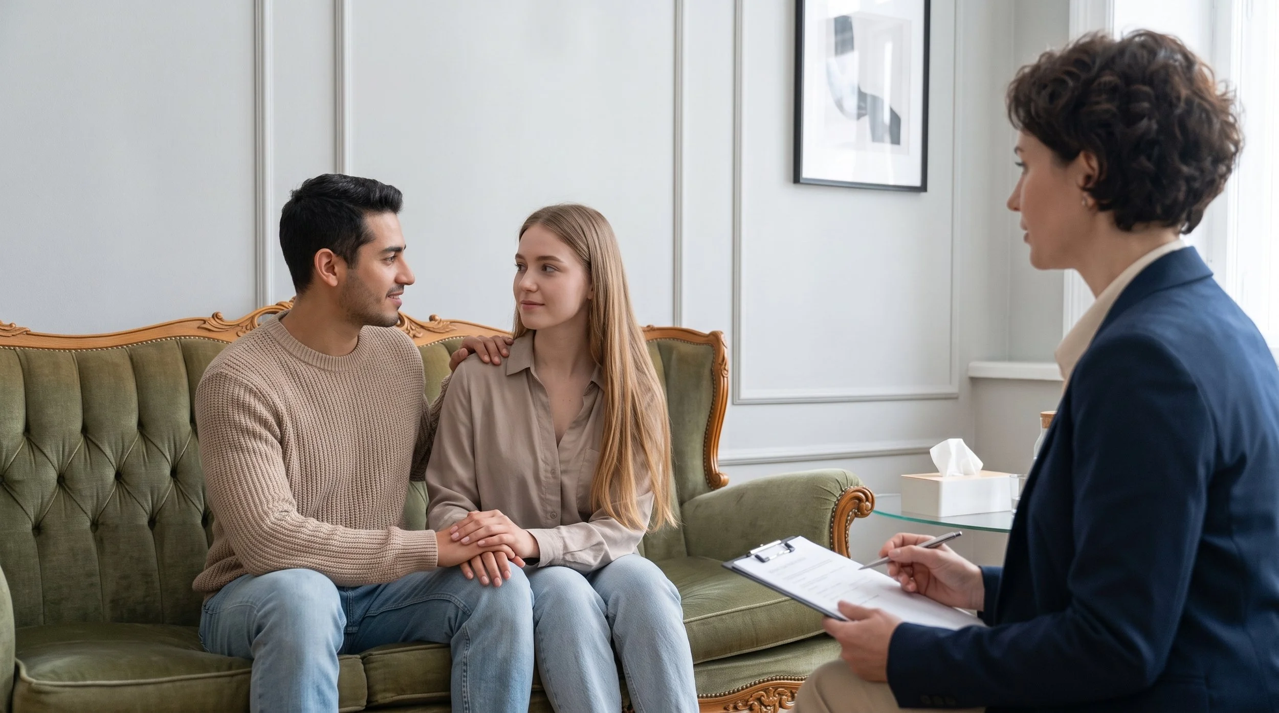 first couples therapy session