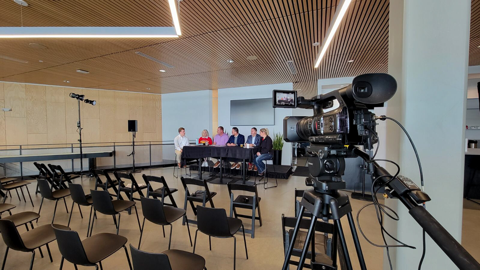 Elevate your all company meetings with professional live stream services!  Our team is in downtown KC today, providing live stream support for McCownGordon's quarterly all company meeting. Live stream services are a great way to provide a professiona
