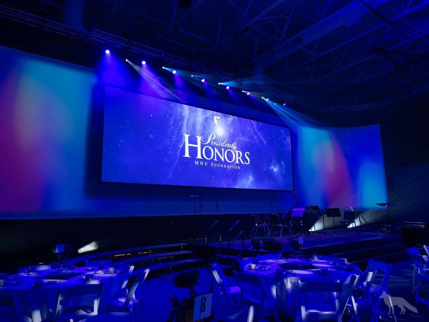 We love setting the stage for people to share their mission. It&rsquo;s even better when it leads to a record breaking fundraising year! ⁠ The MNU President&rsquo;s Honors is always a creative favorite. ⁠

Check out this year&rsquo;s stage design.  I