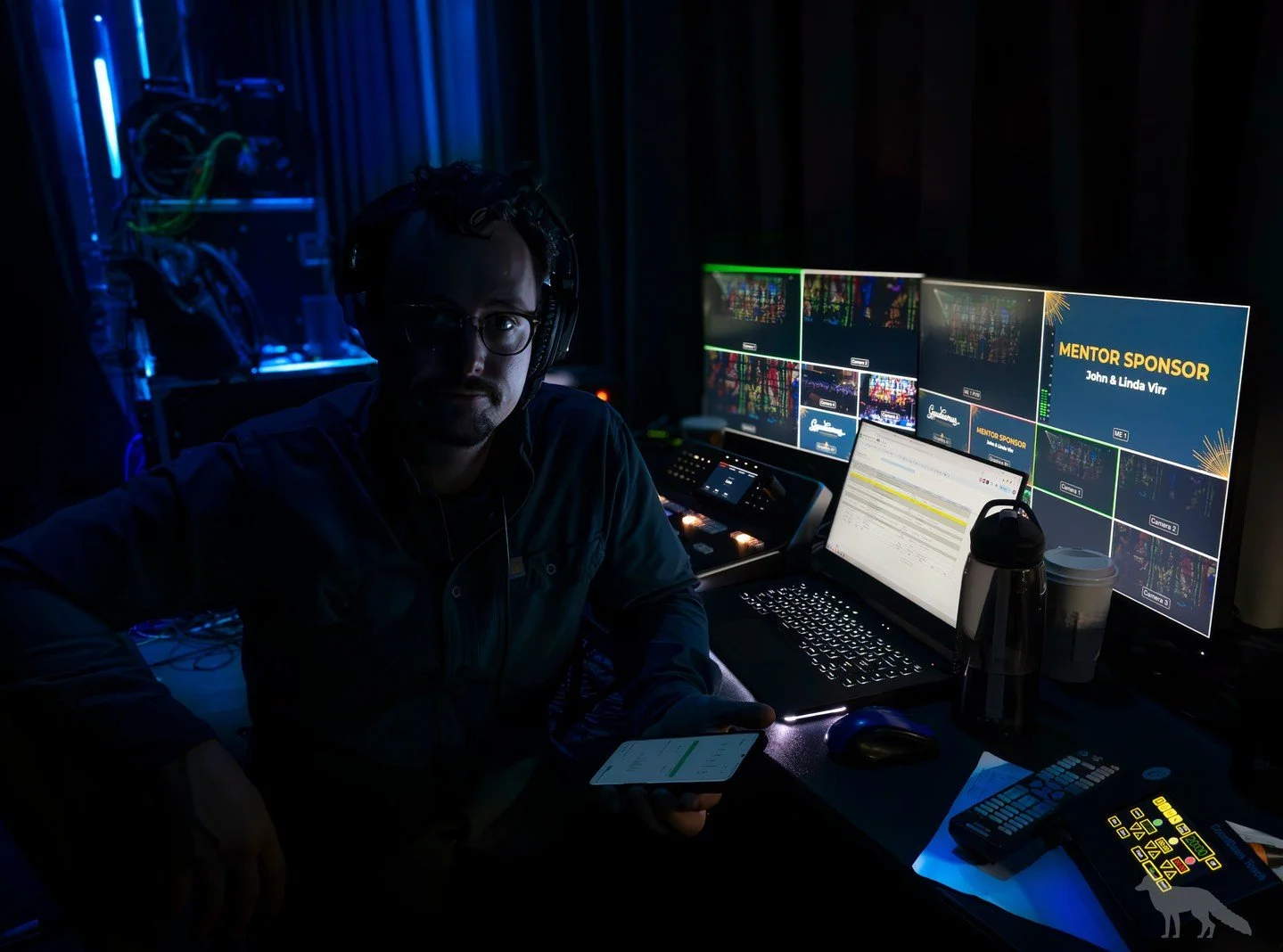 Cheers to Brian on his work anniversary!  As our Lead Video Engineer, his skill and dedication bring every event to life, and it&rsquo;s no wonder clients love working with him! We&rsquo;re grateful to have him on the Bluefox Crew.