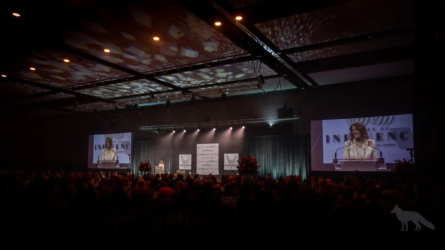 750+ women leaders. One incredible event.

Last Friday, we had the opportunity to support the Kansas City Business Journal's Women of Influence event. From producing honoree videos and show graphics in our studio to bringing the live event experience