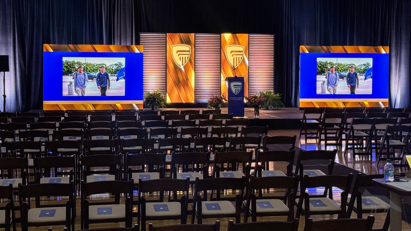 Live events are full of variables, and helping clients navigate them is part of the job.

When this fundraiser moved indoors, we adjusted the AV setup and kept preparations moving forward. A good event plan includes room for the unexpected.

#LiveEve