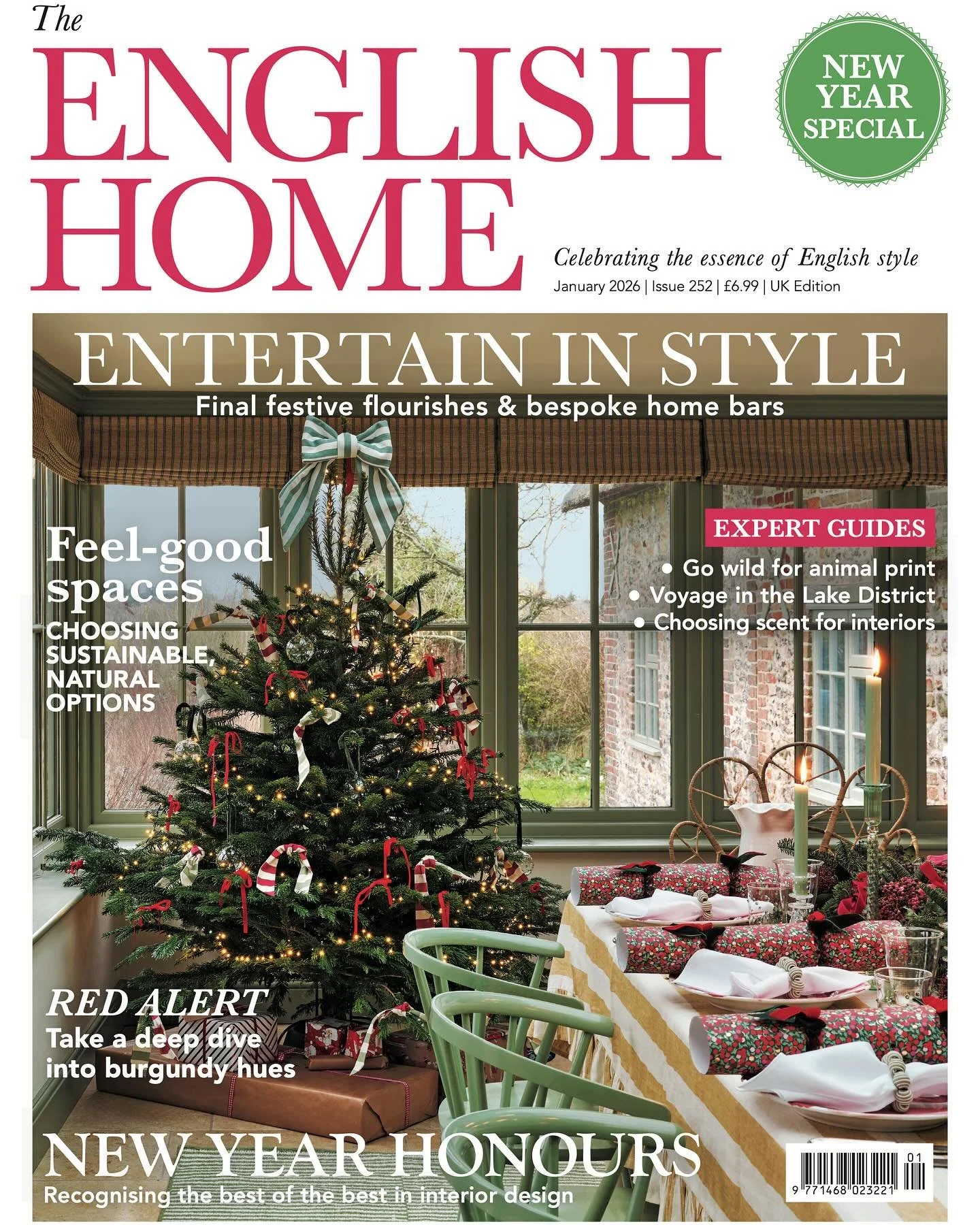 SO over the moon that my house is on the front cover of the @englishhomemag this month, as well as an incredible 5 double pages inside. Huge, huge thanks @charlottemdunford @englishhomemag and @astridtemplier for being so wonderful to work with. What