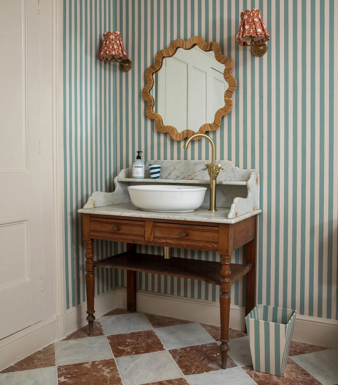 A sweet corner of a lucky little boys bathroom at our Taunton project 💙. We are now starting on the downstairs of this incredible house and I can&rsquo;t wait to see it all come together 💙