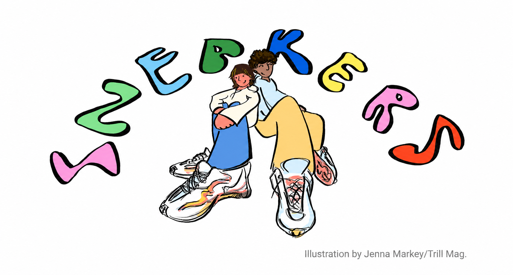 Editorial Illustration Trill Mag
