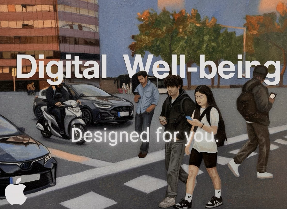 Concept Digital Wellness Campaign Apple