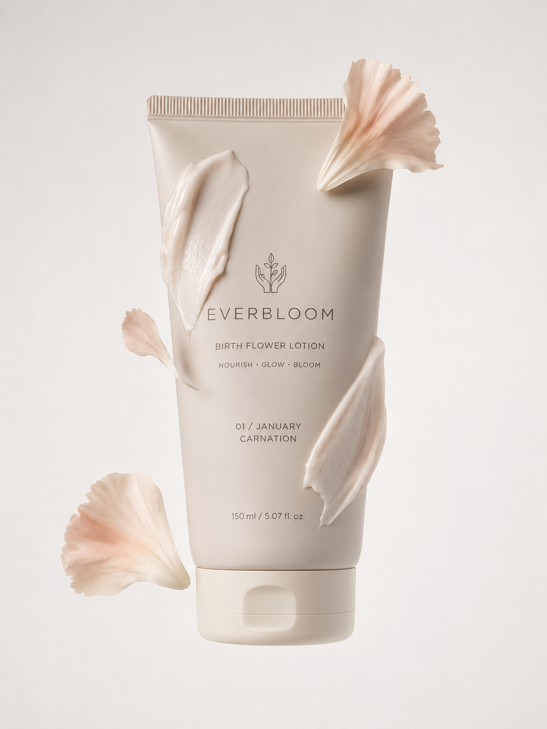 Birth Flower Skincare Concept