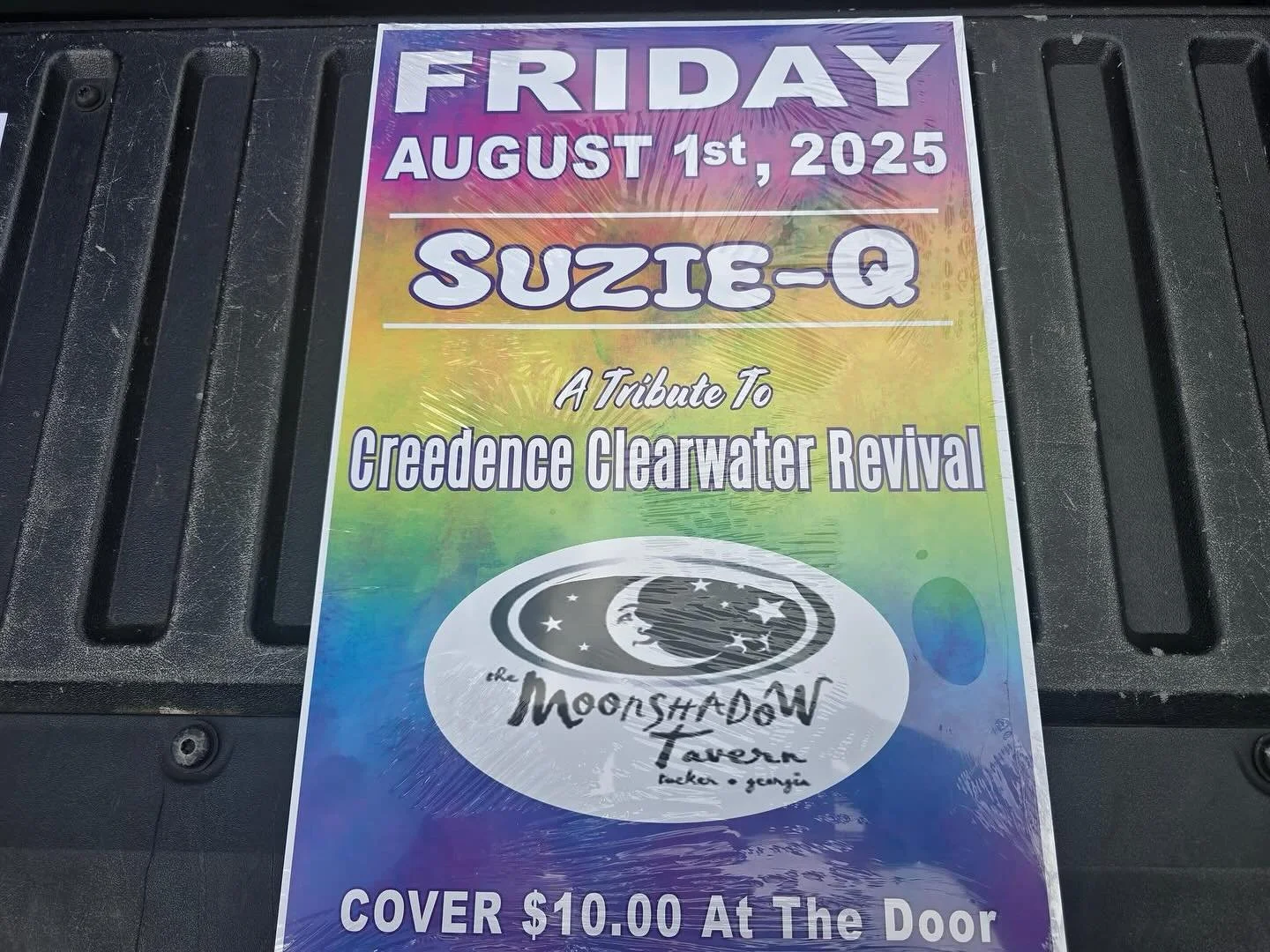 Friday night! 9pm. $10 at the door.