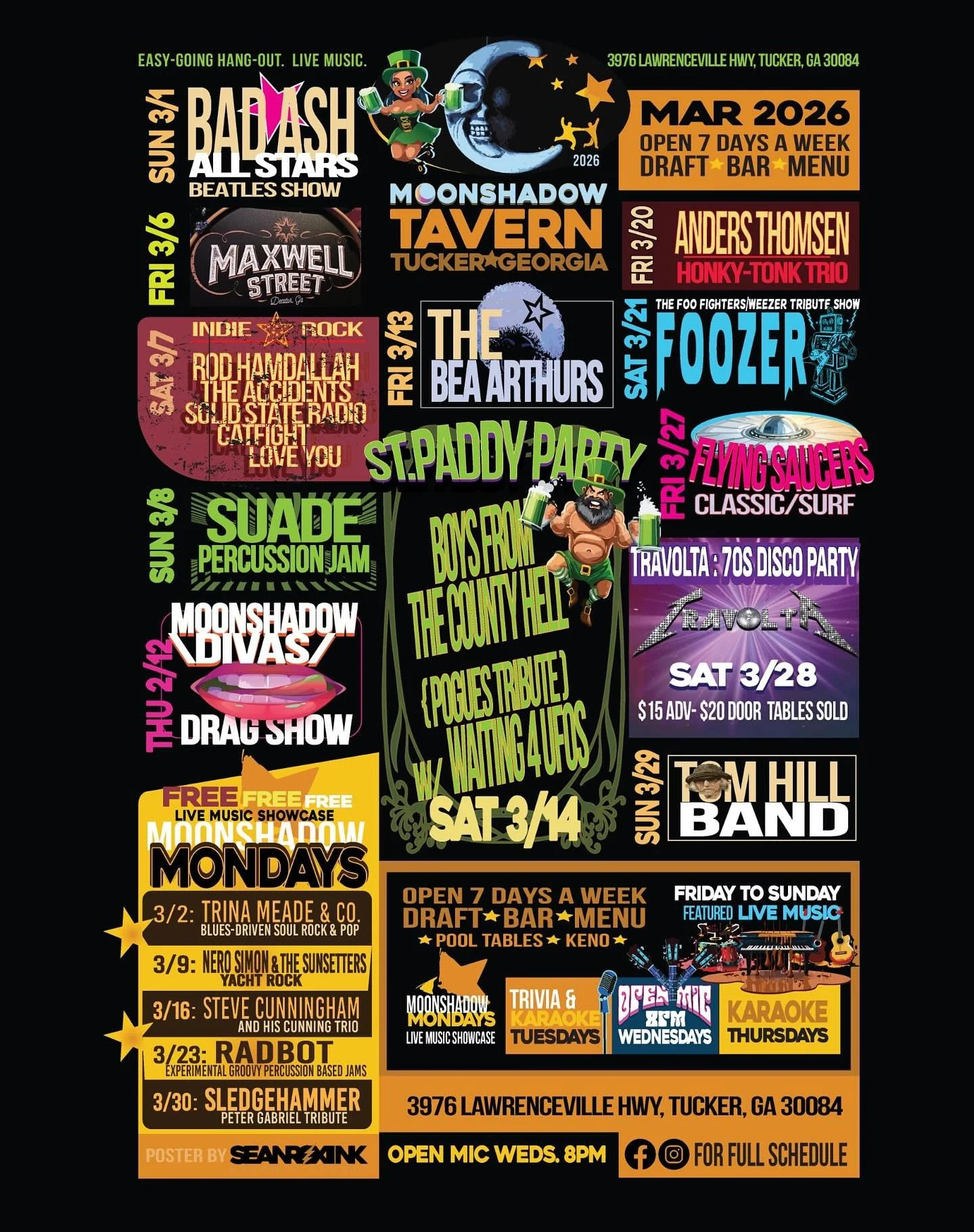 More great music in March!