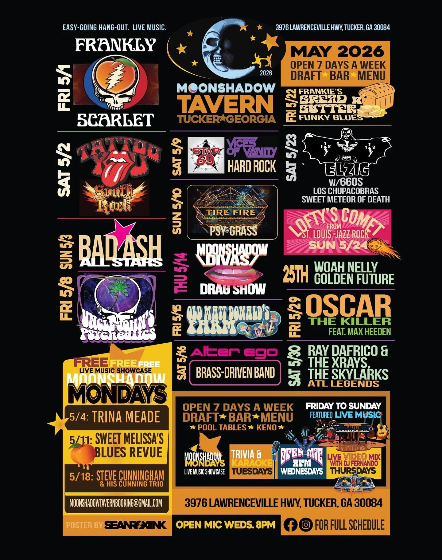 The music is flowering in May. Come see us! #atlmusic #tuckerga