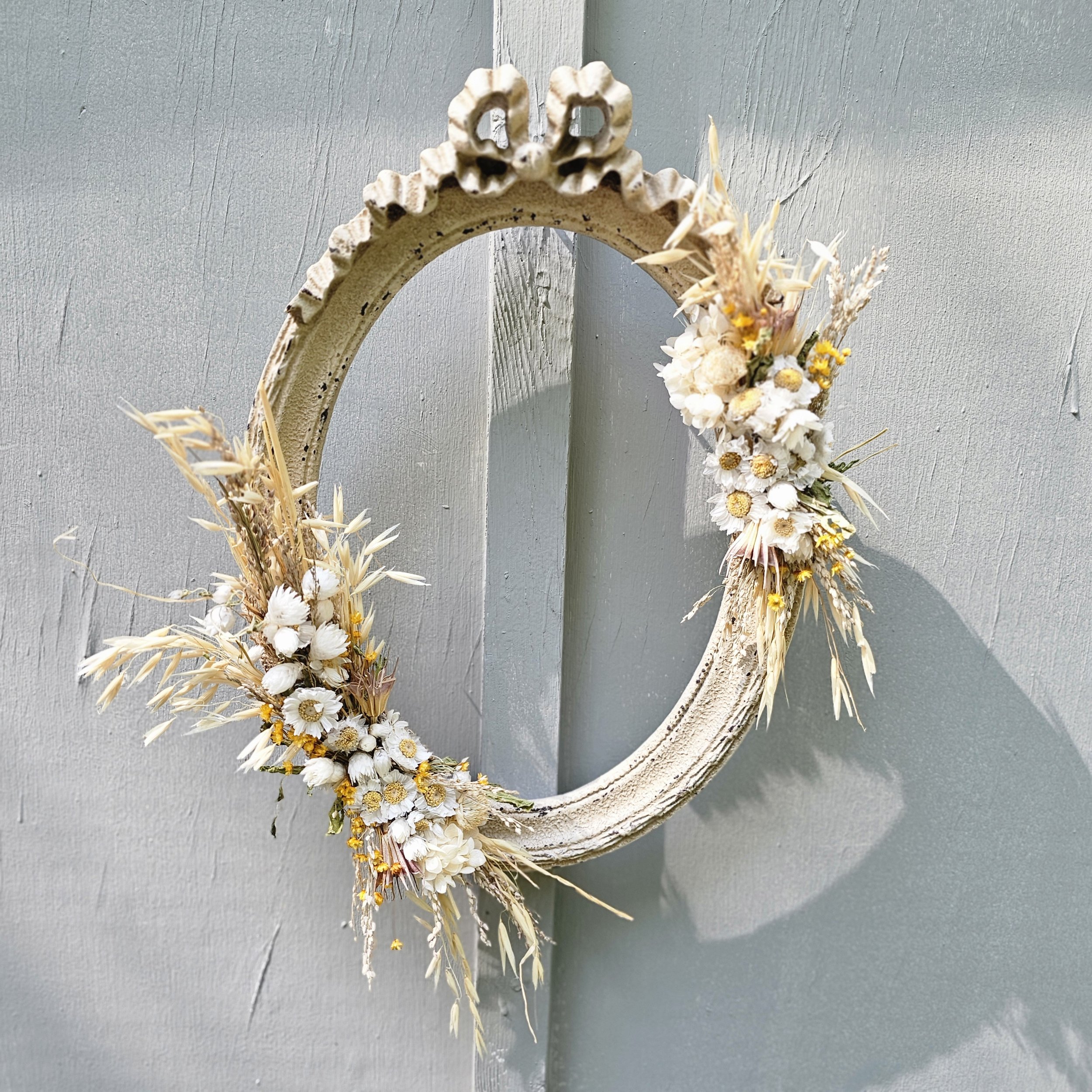 Sunlit Fields Floral Frame