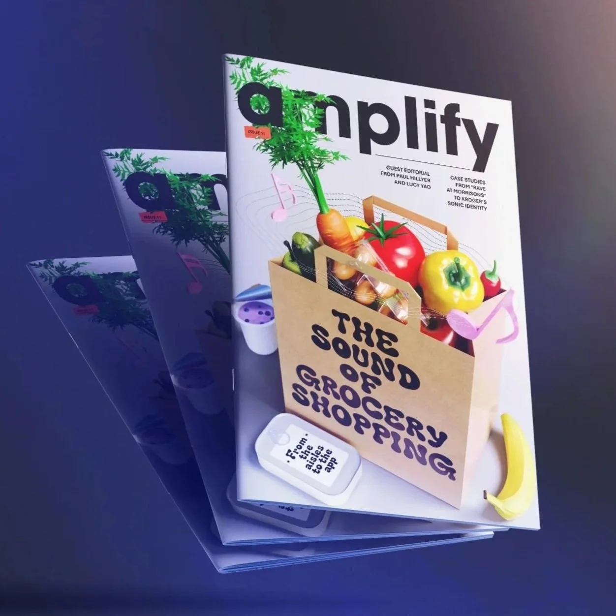 amplify magazine, the world’s first audio branding publication by amp Sound Branding.