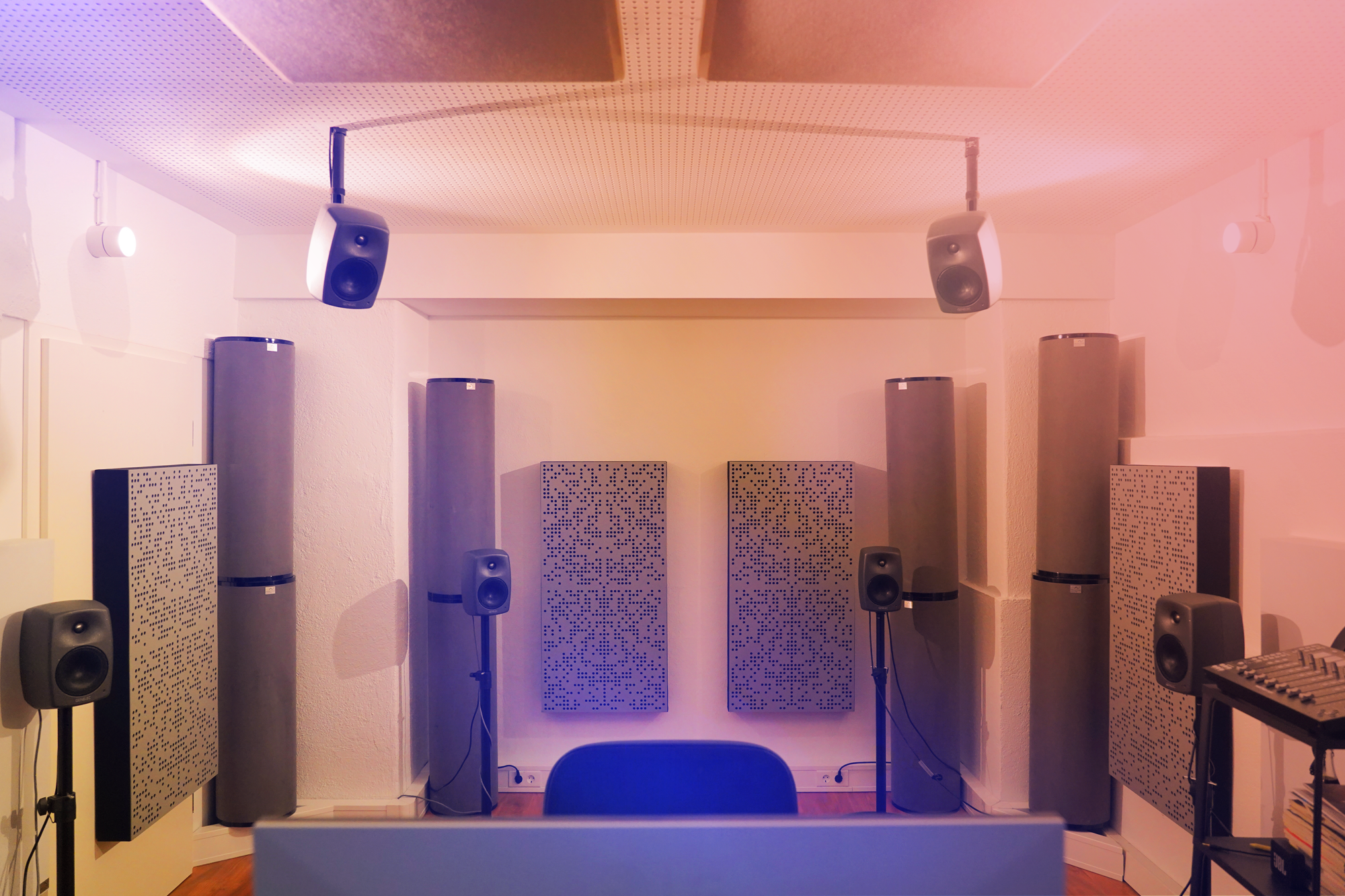 Music studio representing originality and copyright-compliant audio creation.