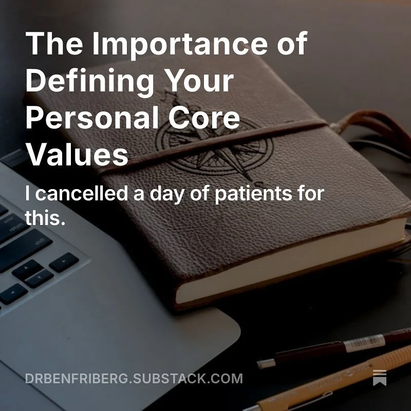 Rounding out the personal reflection series with Core Values. In previous posts I&rsquo;ve shared the importance of having a personal mission and a vision, today we look at Core Values. 

What&rsquo;s your compass? Head over to Substack to read all a