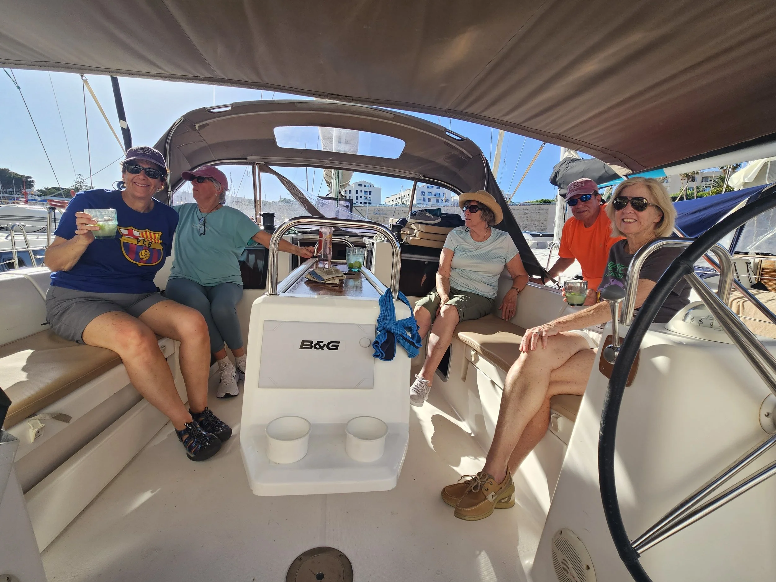 Denise, Mary Ann, Judy, John, Cathlee