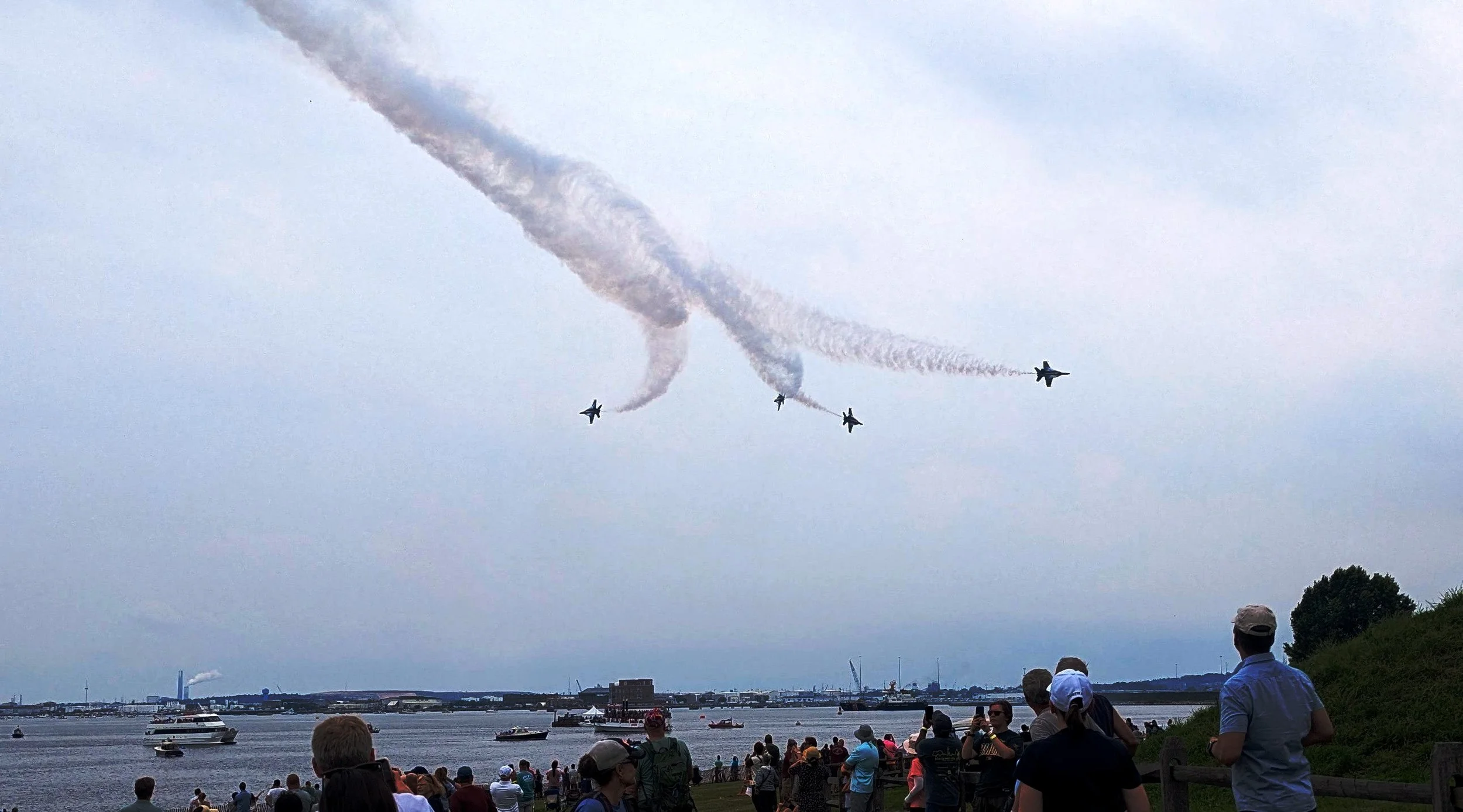 Blue Angels over Fort McHenry