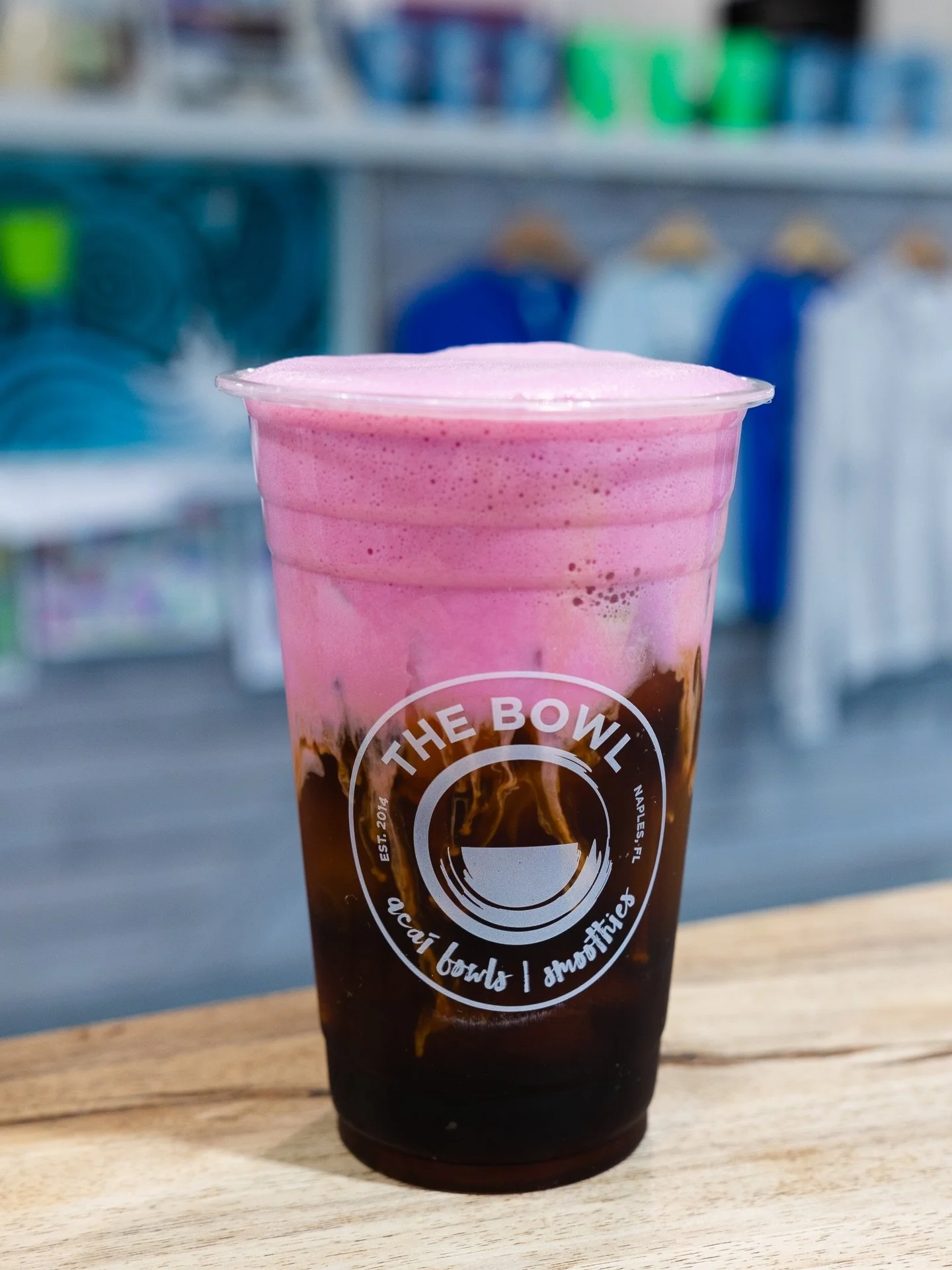 It&rsquo;s the month of love 💖
every drink = dairy-free + dye-free pink milk 💗
from matcha to cold brew to lattes 💕☕️
limited time only 💘
Come spread the love at The Bowl! 
#naples &amp; #fortmyers!