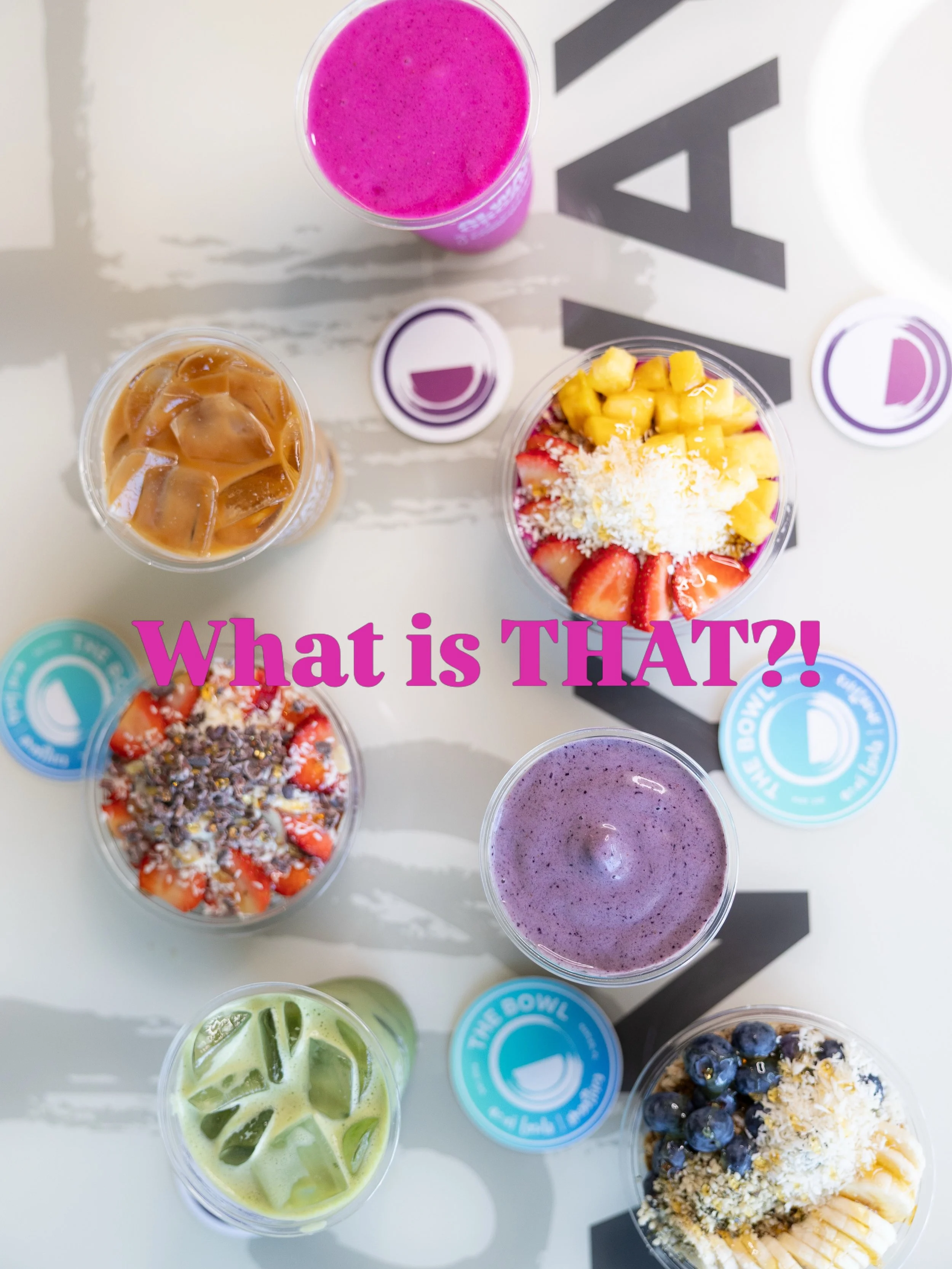 Swipe to see some fan faves from The Bowl 🩵✌🏼
Which ones of these is your go-to? 
&hellip;
#naplesfl #fortmhers #acaibowls