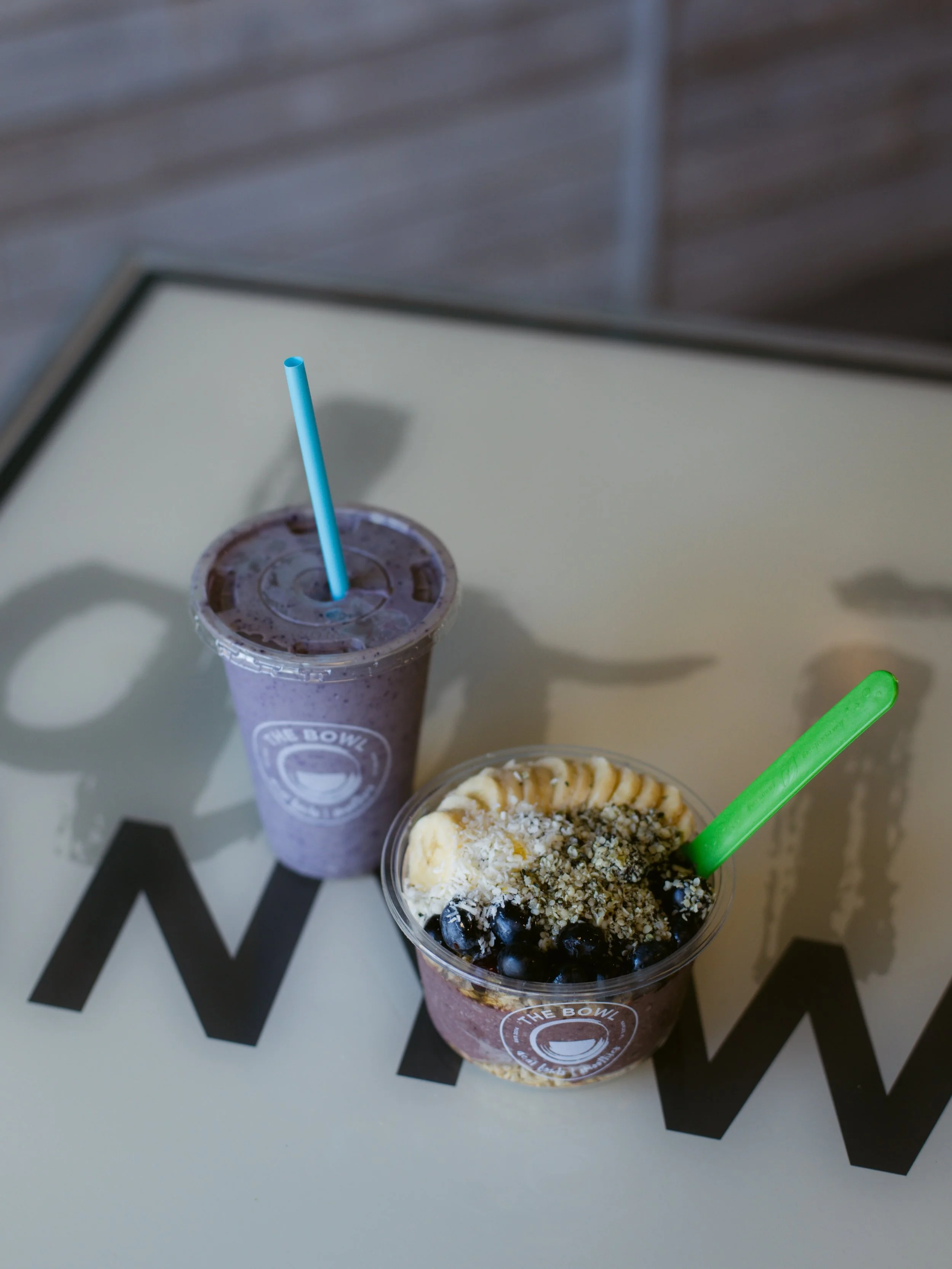 Ab&amp;J Bowl or Good Morning smoothie? Can&rsquo;t go wrong with either ☂️🫐💜🪻
&hellip;
#naplesfl #fortmyers #a&ccedil;a&iacute;