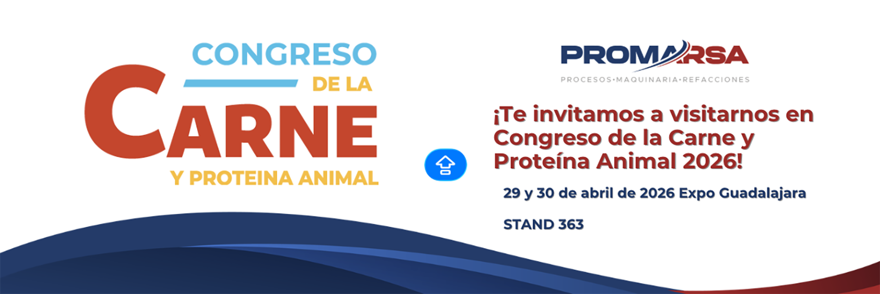Visítanos en el Congreso de la Carne y Proteína Animal 2026