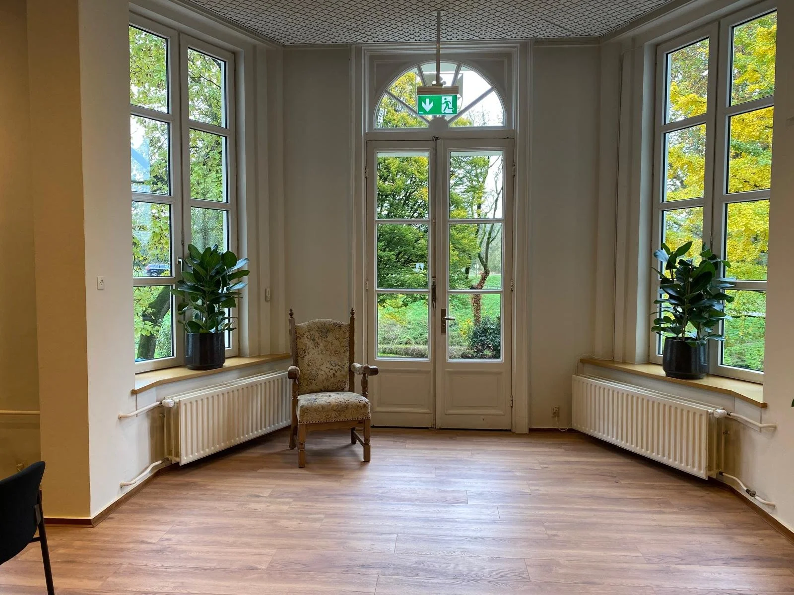 Kloosterzaal van Dominicanenklooster Huissen bij Arnhem waar de individuele retraite Ga jouw eigen weg plaatsvinden begeleidt door Maria van Mierlo