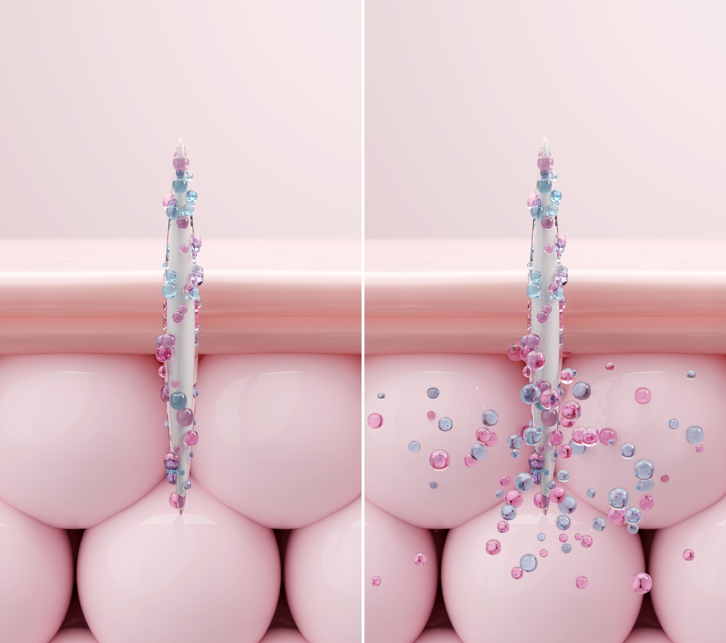 microneedling showing benefits to skin