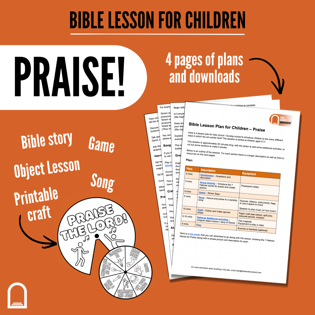 Bible Lesson Plan - Praise