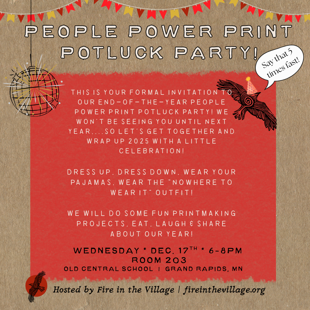 F.A.F.O- People Powered Print Potluck