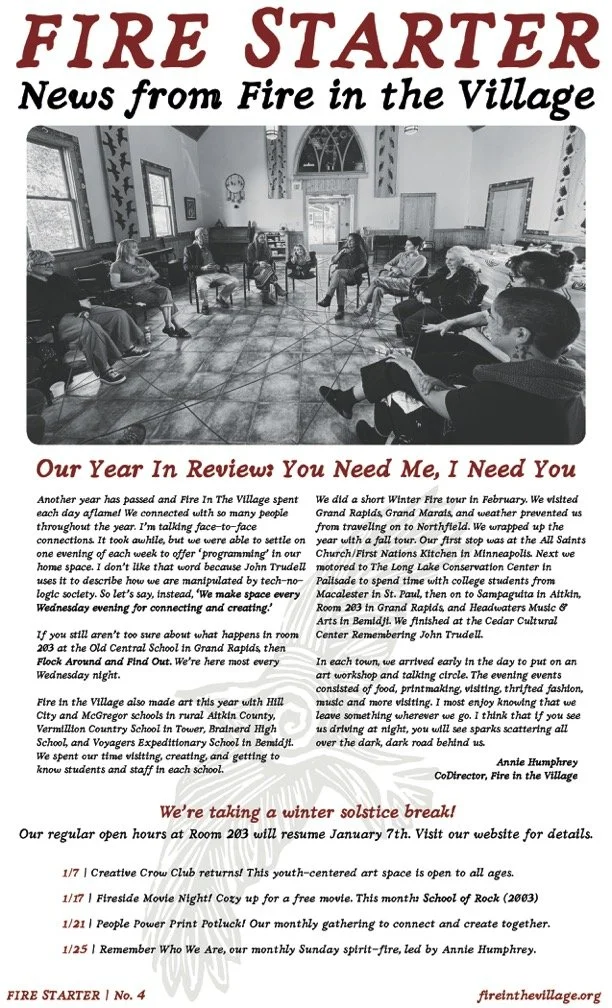 FIRE STARTER No.4  is here!