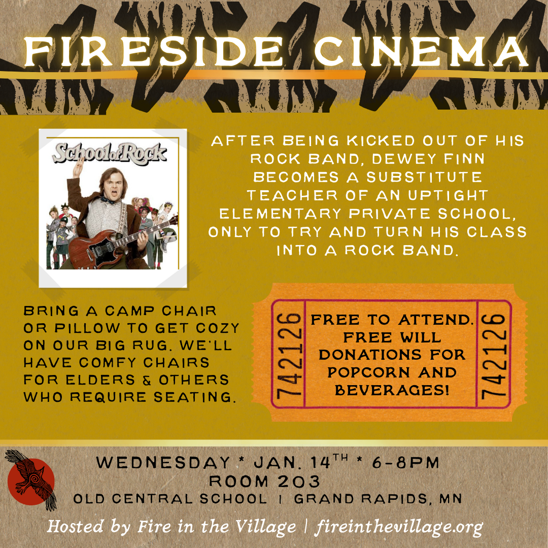 F.A.F.O Fireside Cinema- School of Rock