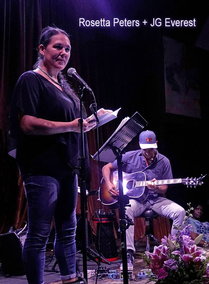 Livingroom Music &amp; Poetry Show: Rosetta Peters and JG Everest
