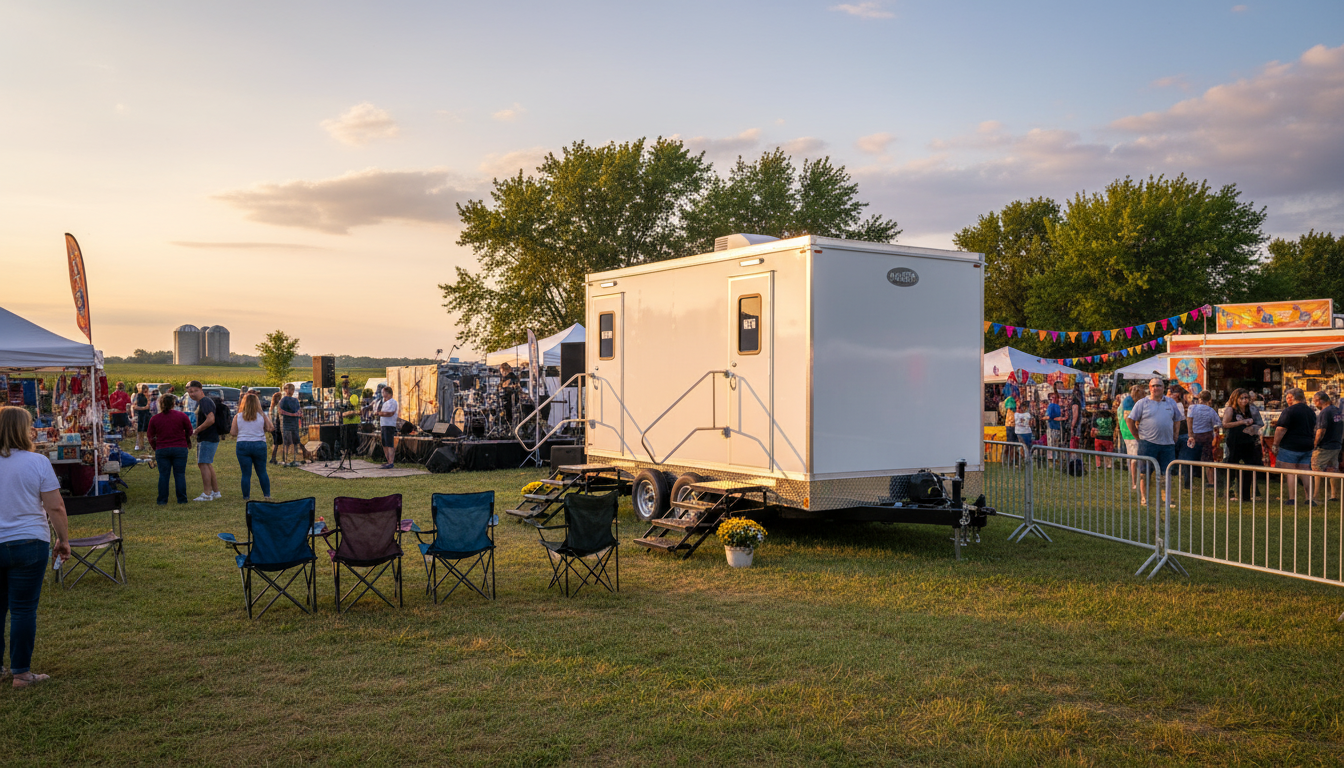 Restroom Trailer Rentals Clinton Ohio