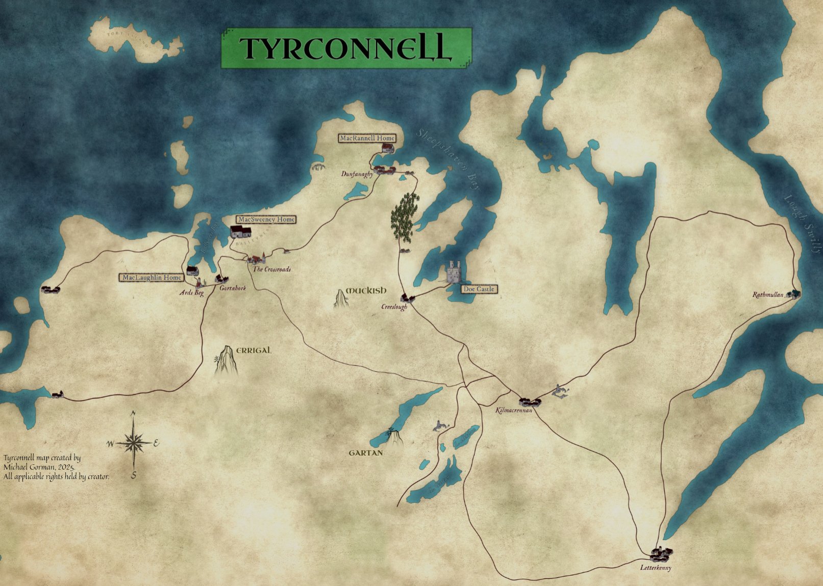 First map of Tyrconnell