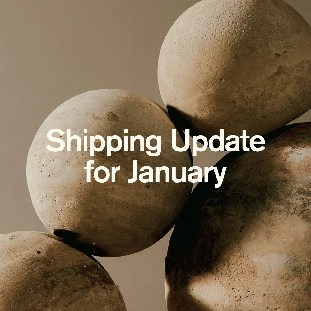 Shipping Update for January