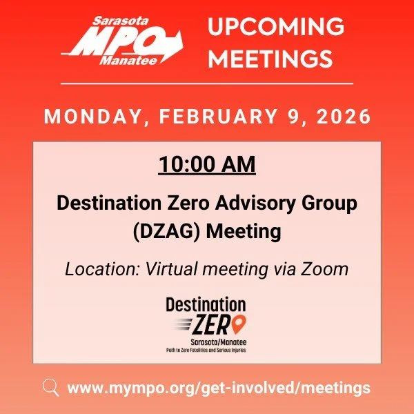 The Destination Zero Advisory Group will meet virtually via Zoom at 10:00 AM on Monday, February 9.⁠ 
⁠
The meeting link can be found in the agenda packet on the MPO meetings page: https://www.mympo.org/get-involved/meetings (Link in bio)

#DZAG #Des